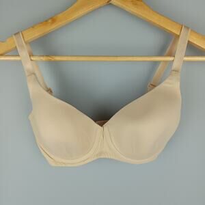 Dominique Beige Bra 30DD 30E